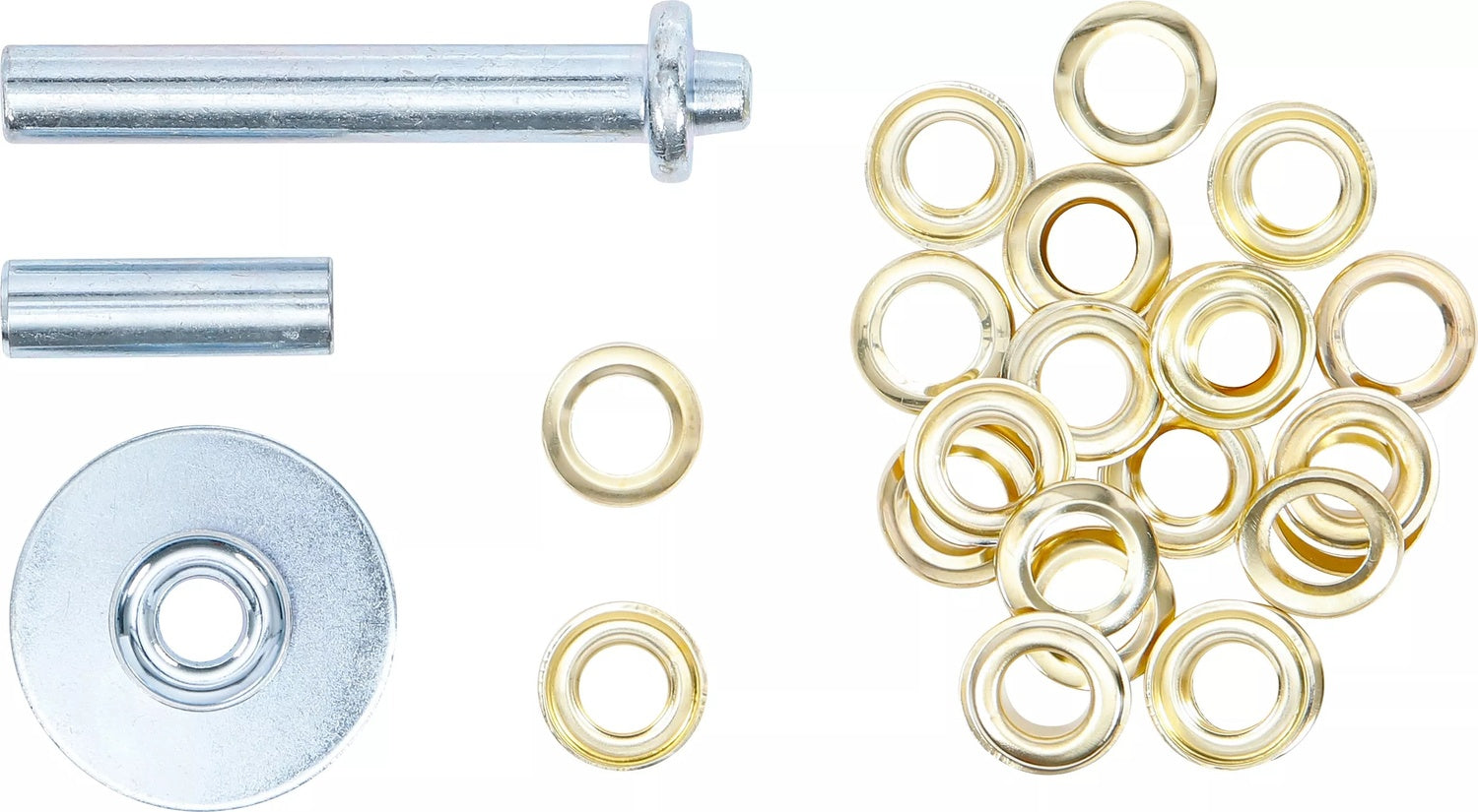 BGS DIY 88105 Sortiment Ösen Installation 15 teilig Öseninstallation