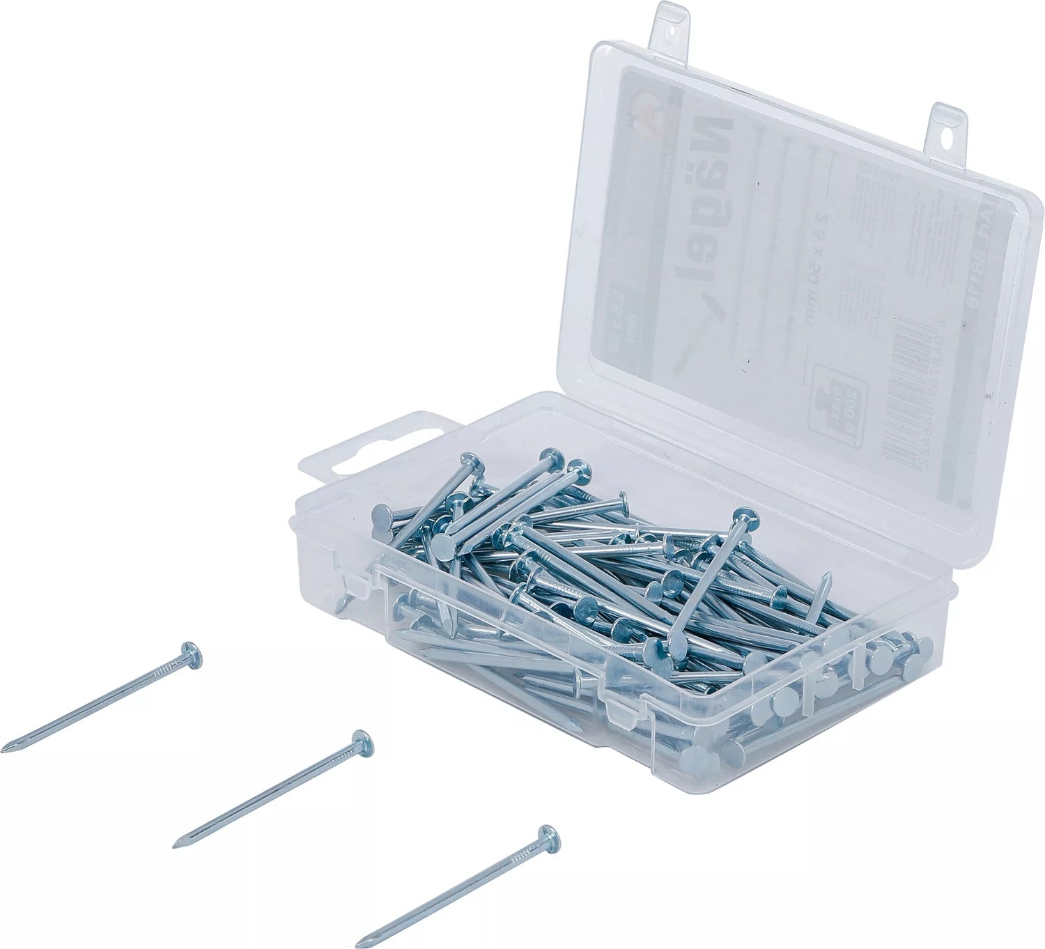 BGS DIY 88116 Sortiment Nägel 2,5 x 50mm 200g