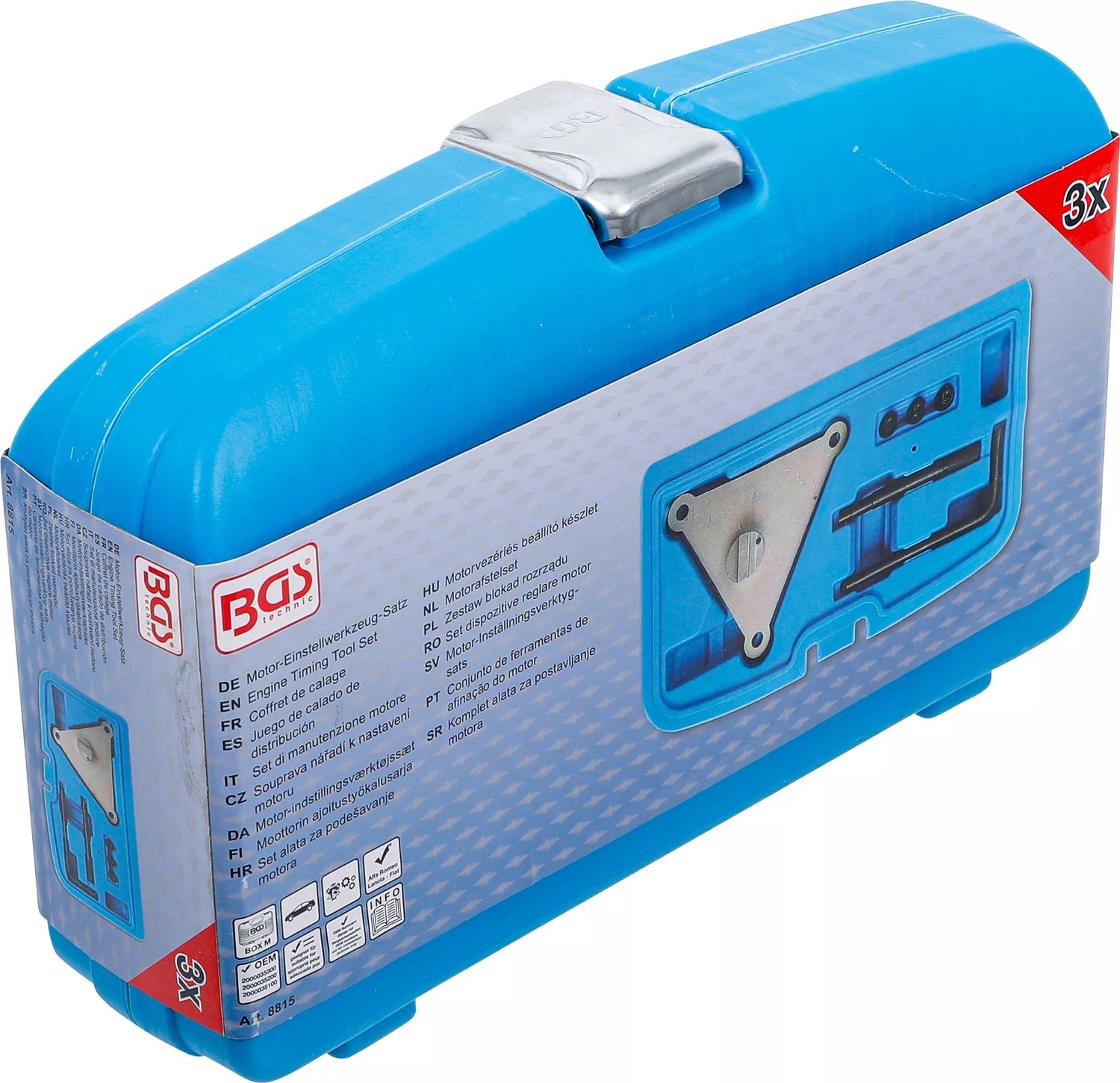 BGS 8815 Satz Einstellwerkzeug für Motor Alfa Romeo, Lancia, Fiat 0.9L