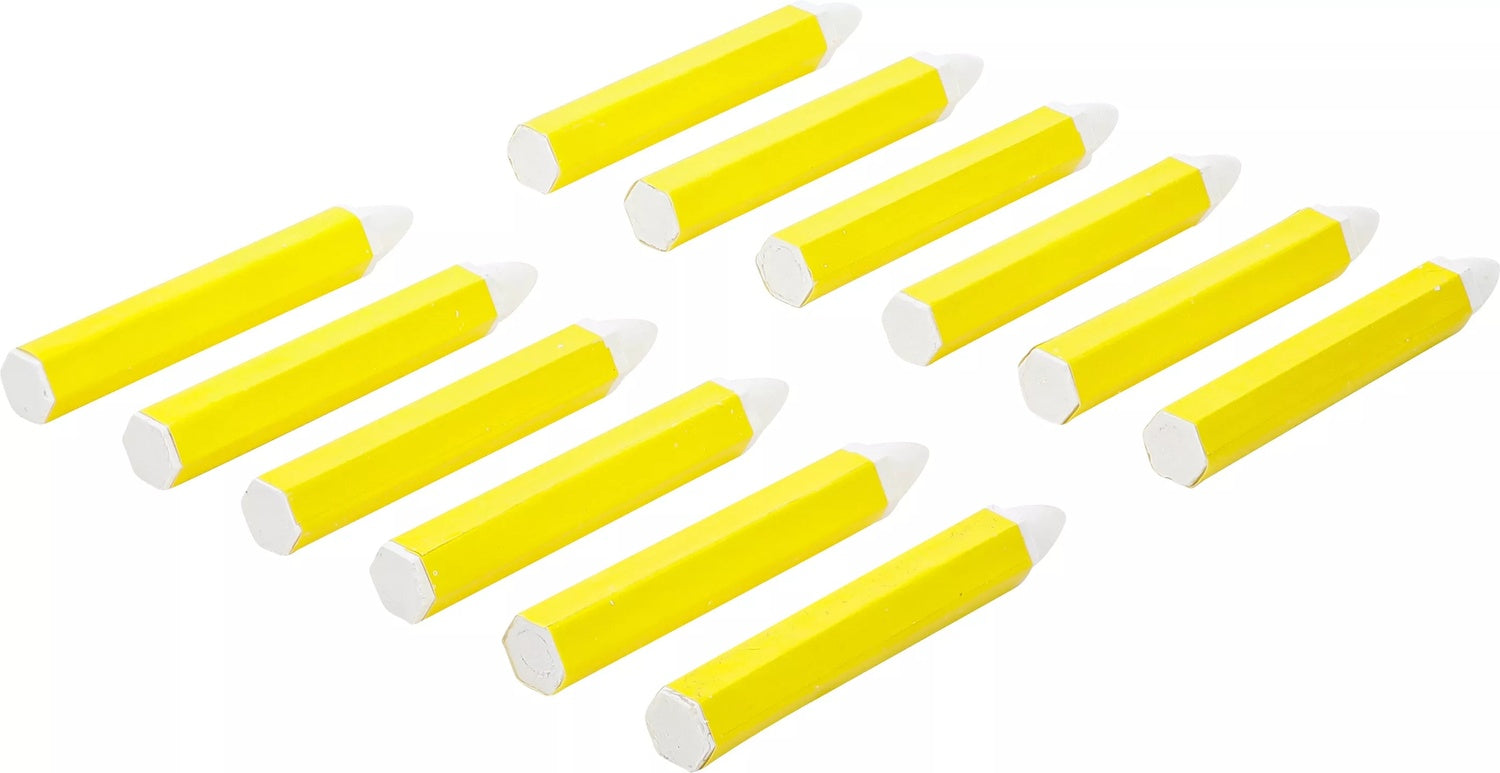 BGS 8822 Fettsignierstifte weiß zur Reifenmarkierung 12 Stück