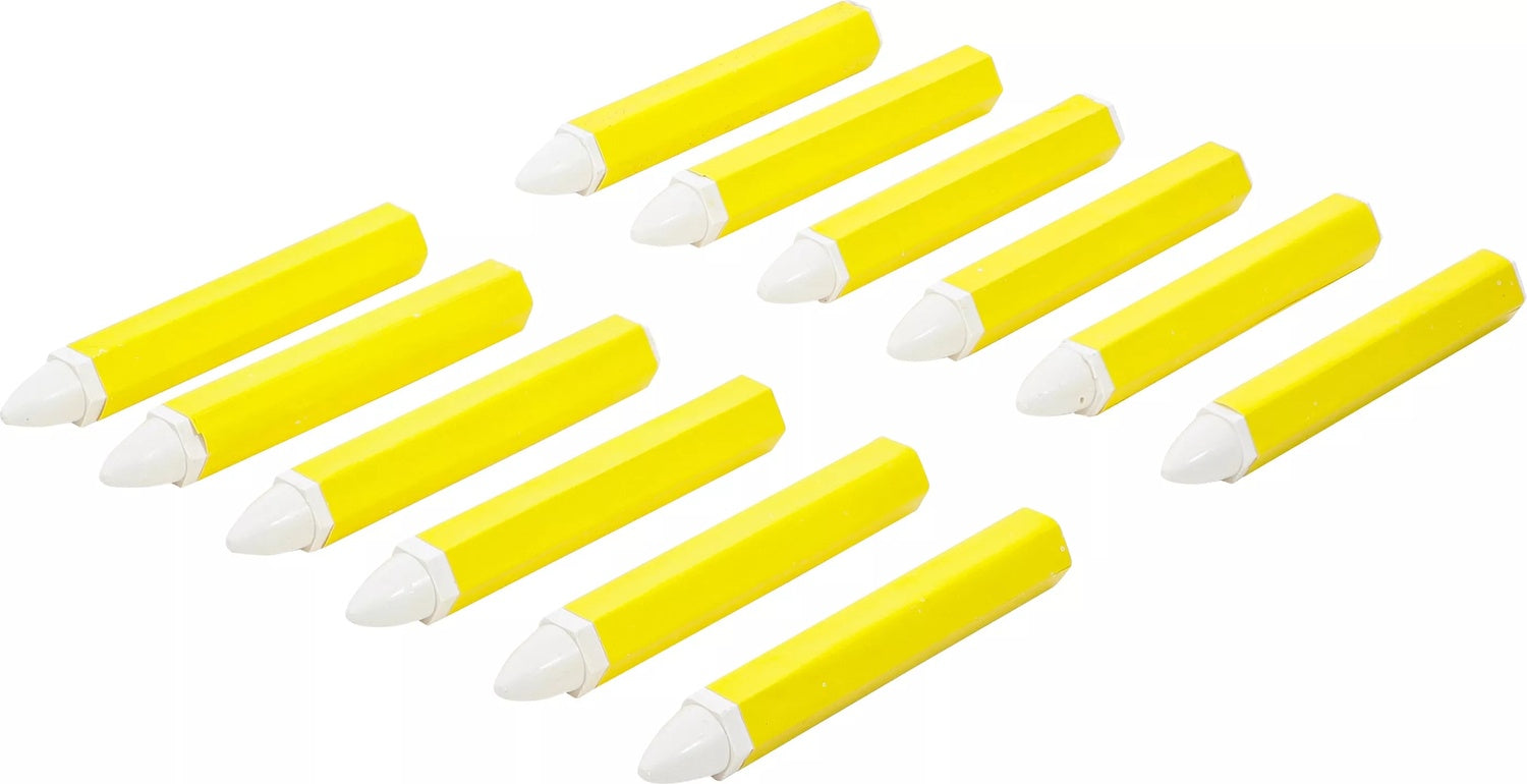 BGS 8822 Fettsignierstifte weiß zur Reifenmarkierung 12 Stück