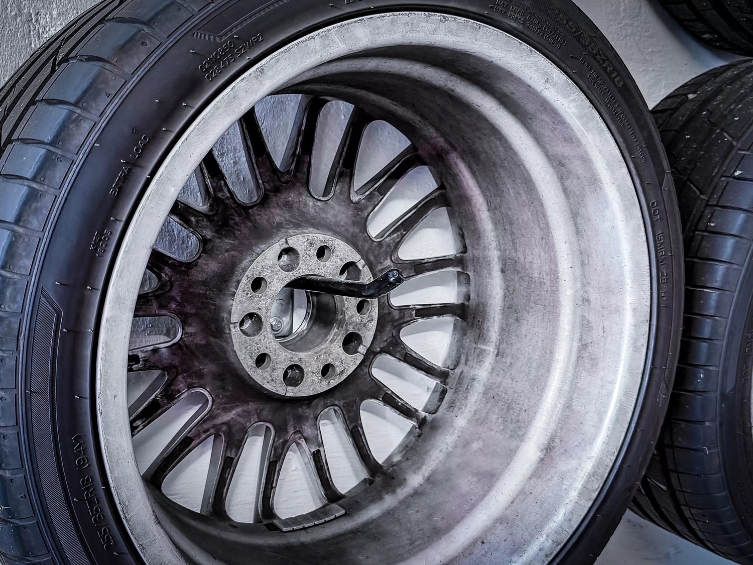 BGS DIY 88304 Satz Felgen Wandhaken 250mm Felgenhalterung