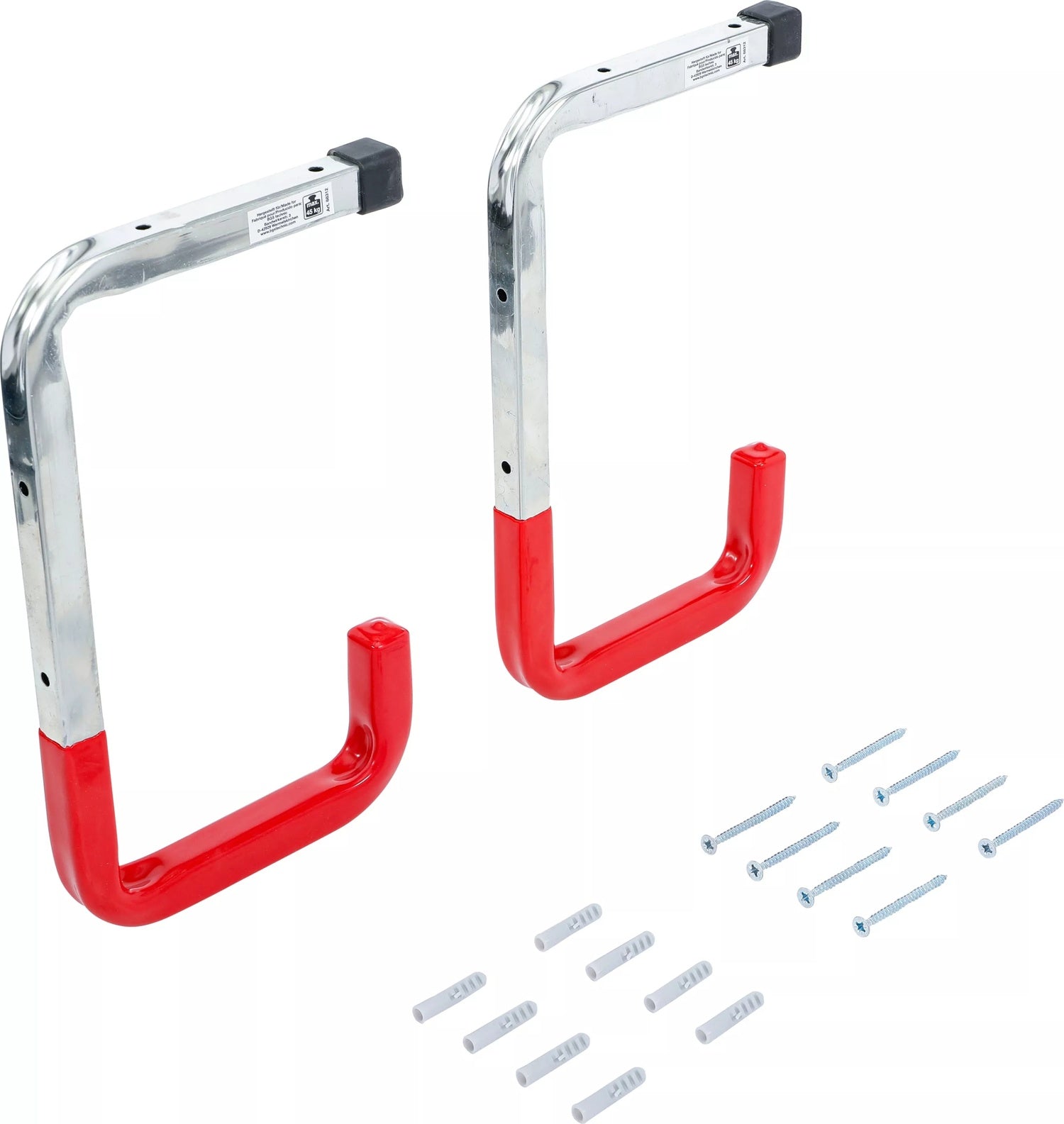 BGS DIY 88312 Wandhaken Deckenhaken Universalhaken 2 teilig