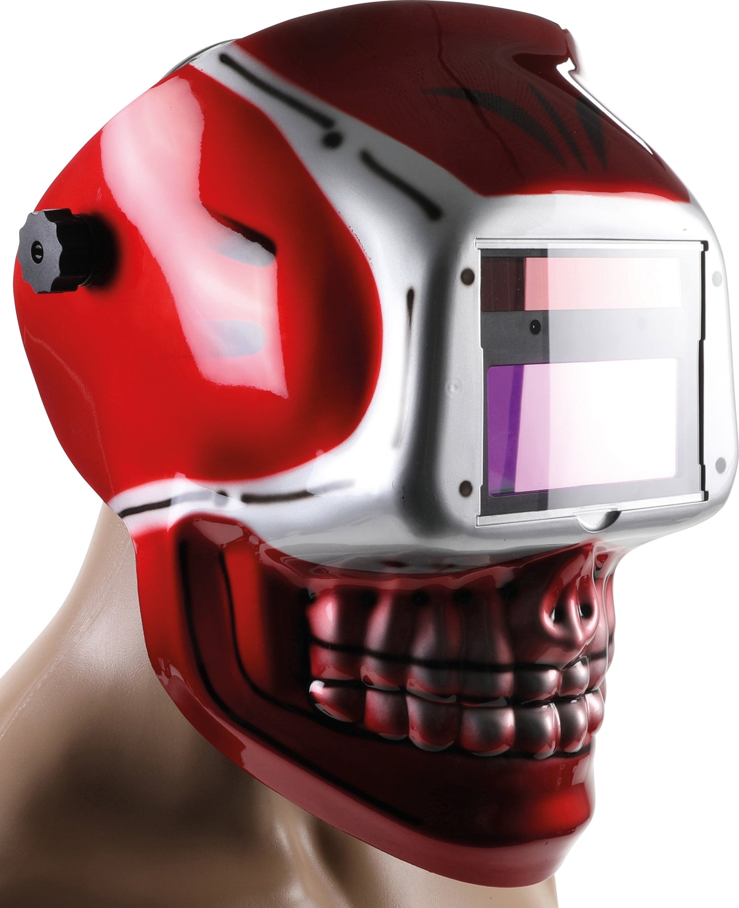 BGS 8858 Schweißerhelm "SKULL" automatisch verdunkelnd