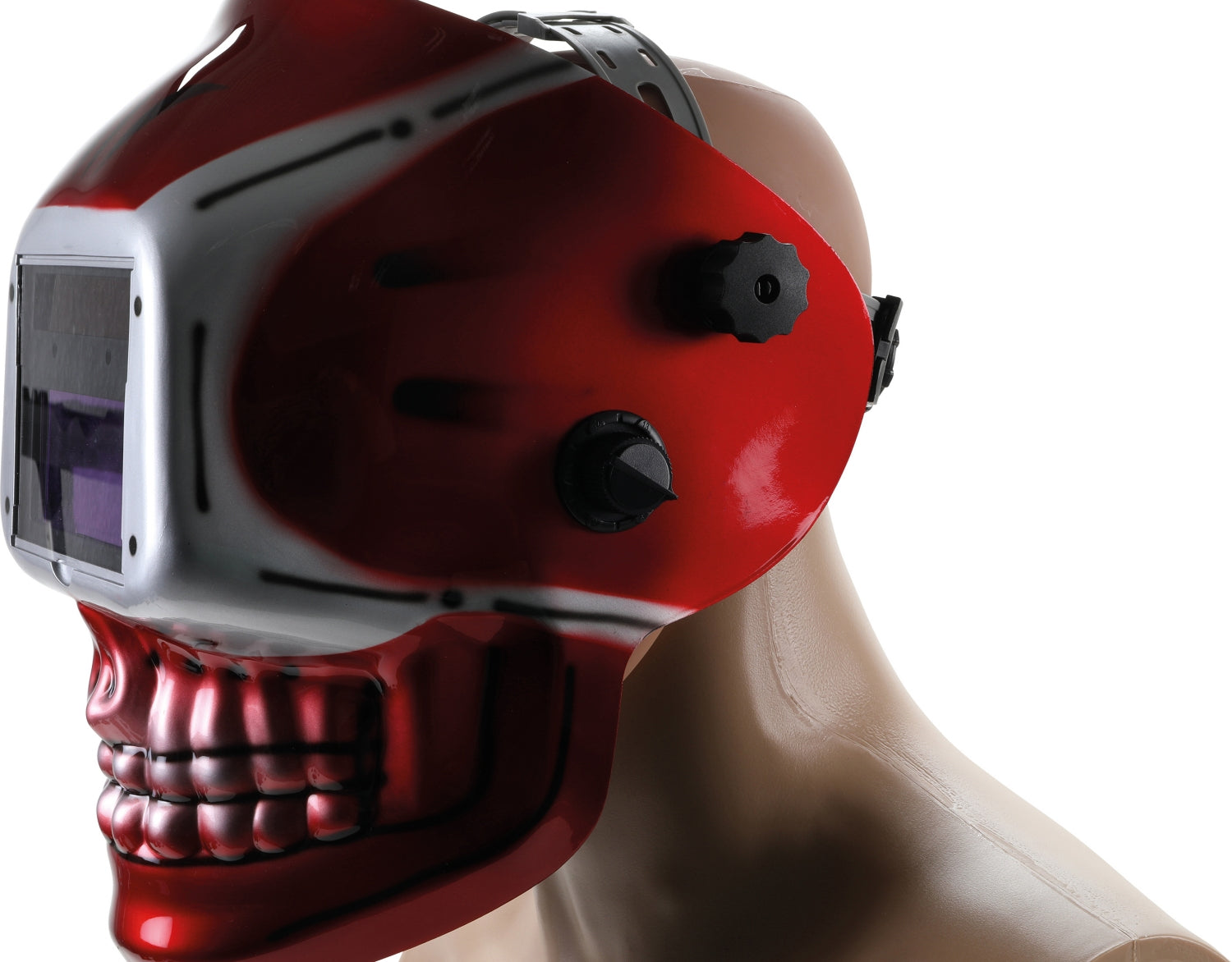 BGS 8858 Schweißerhelm "SKULL" automatisch verdunkelnd