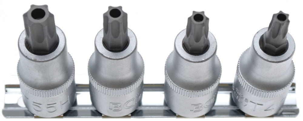 BGS 8885 Satz Torx mit Bohrung T40 - T55 Antrieb Innenvierkant 12,5mm (1/2")