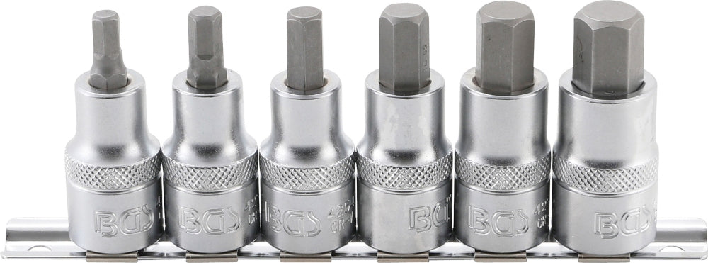 BGS 8887 Satz Biteinsätze Bits Innensechskant Antrieb 12,5mm (1/2")