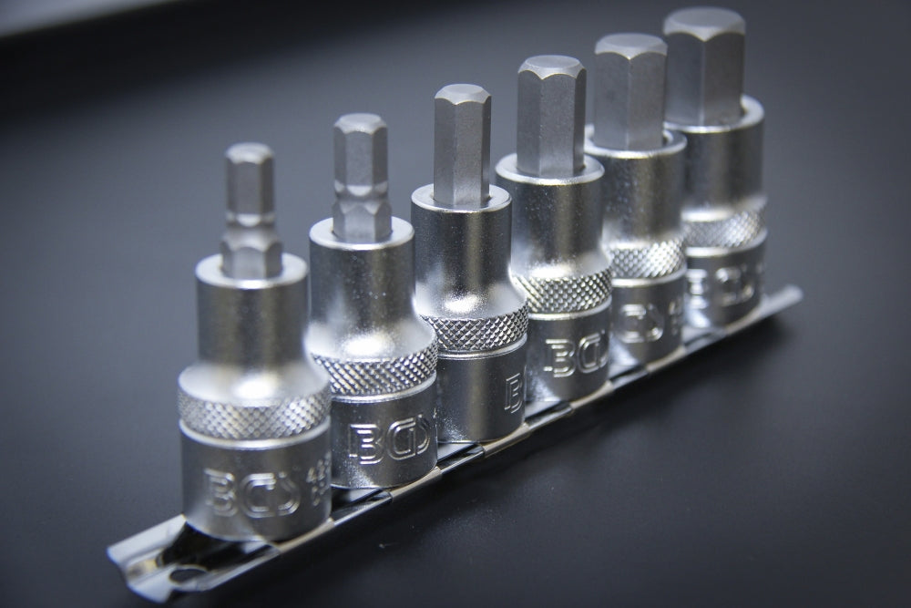 BGS 8887 Satz Biteinsätze Bits Innensechskant Antrieb 12,5mm (1/2")