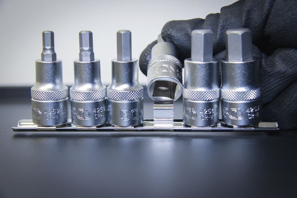 BGS 8887 Satz Biteinsätze Bits Innensechskant Antrieb 12,5mm (1/2")