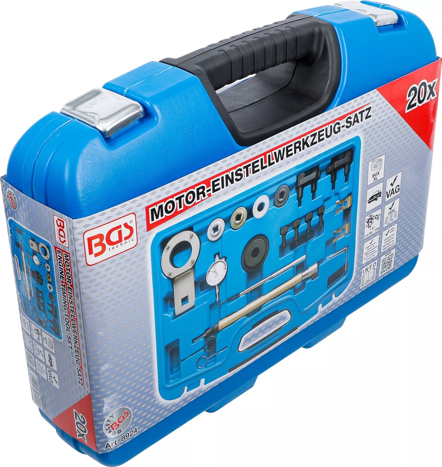 BGS 8924 Satz Einstellwerkzeug für Motor VAG 1.8 l, 2.0 FSI, TFSI