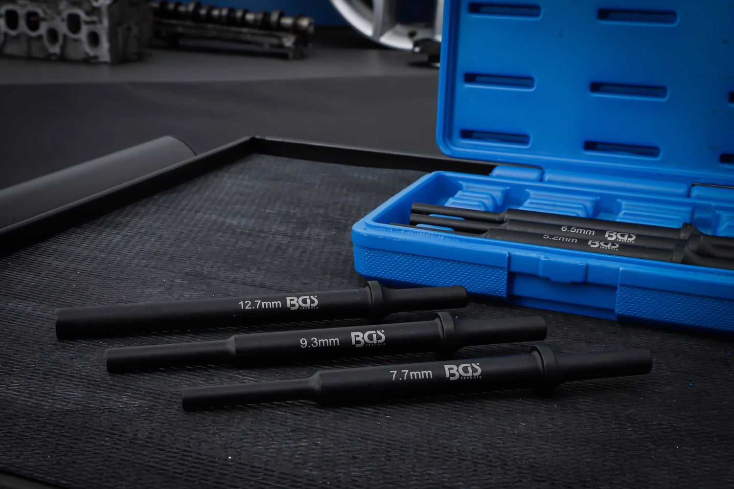 BGS 8943 Satz Drucklufthammer Durchtreiber 6 teilig