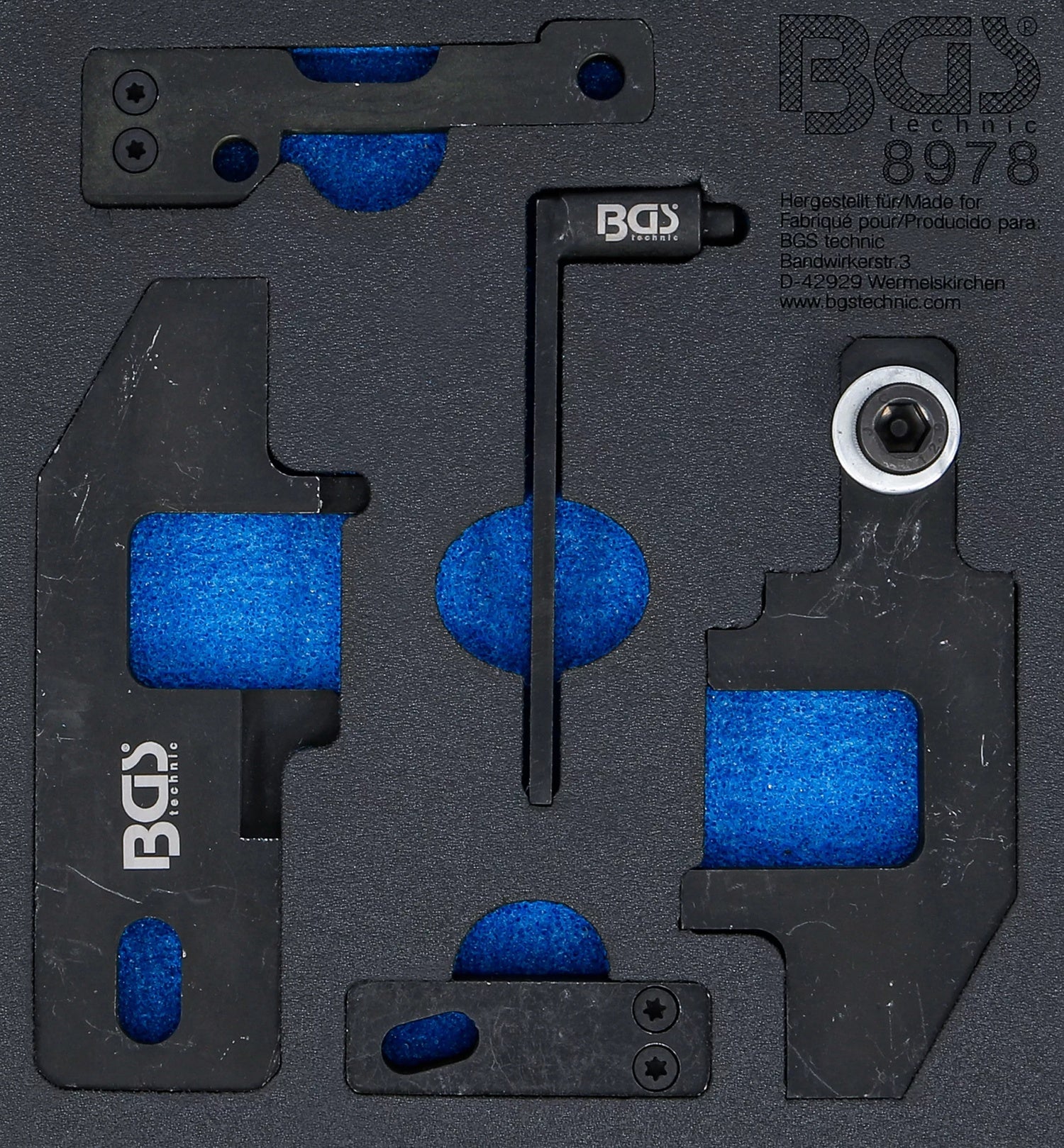 BGS 8978 Satz Einstellwerkzeug für Motor Peugeot, Citroën 1.0L, 1.2L Vti