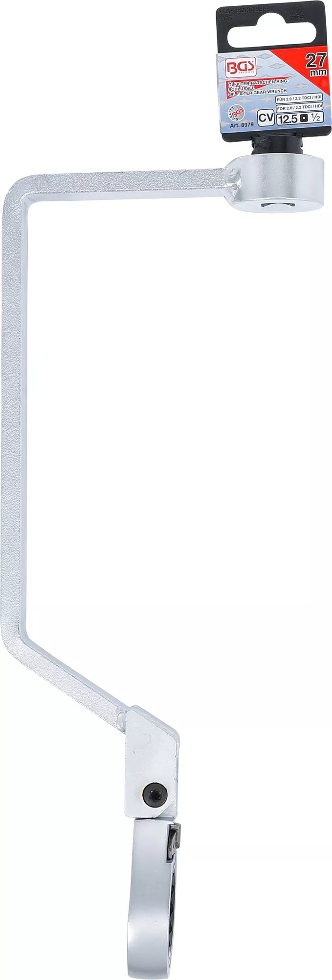 BGS 8979 Spezial Knarrenringschlüssel zum Ölfilterwechsel für PSA Ford 2.0 2.2 TDCI HDI