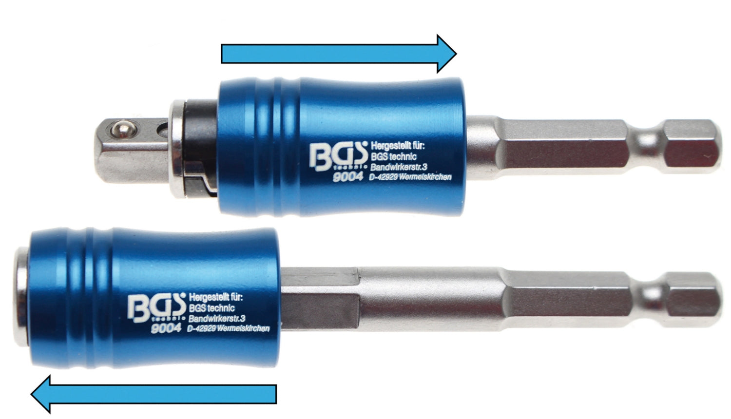 BGS 9004 Bithalter für Bits und Steckschlüssel "2-IN-1" Version