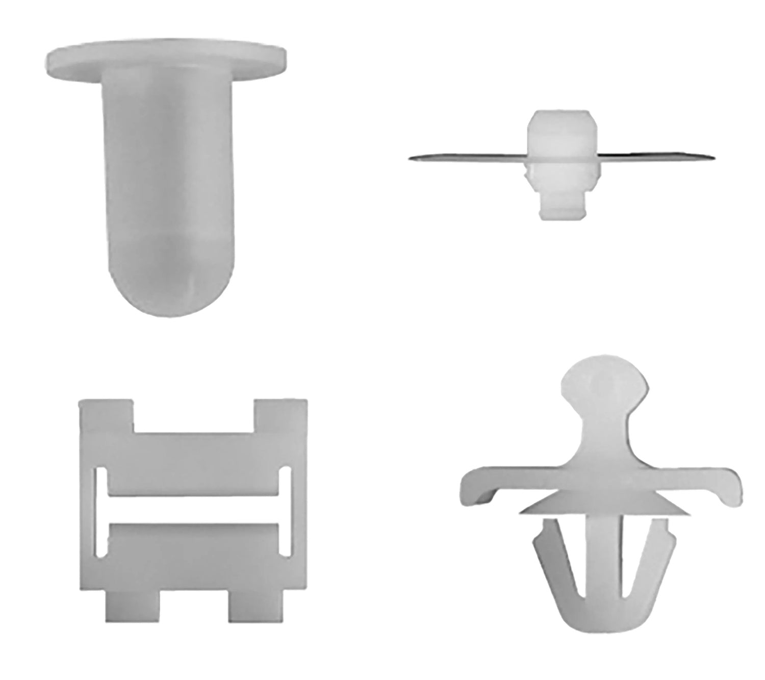 BGS 9043 Sortiment KFZ Befestigungsclips Mercedes 270 teilig