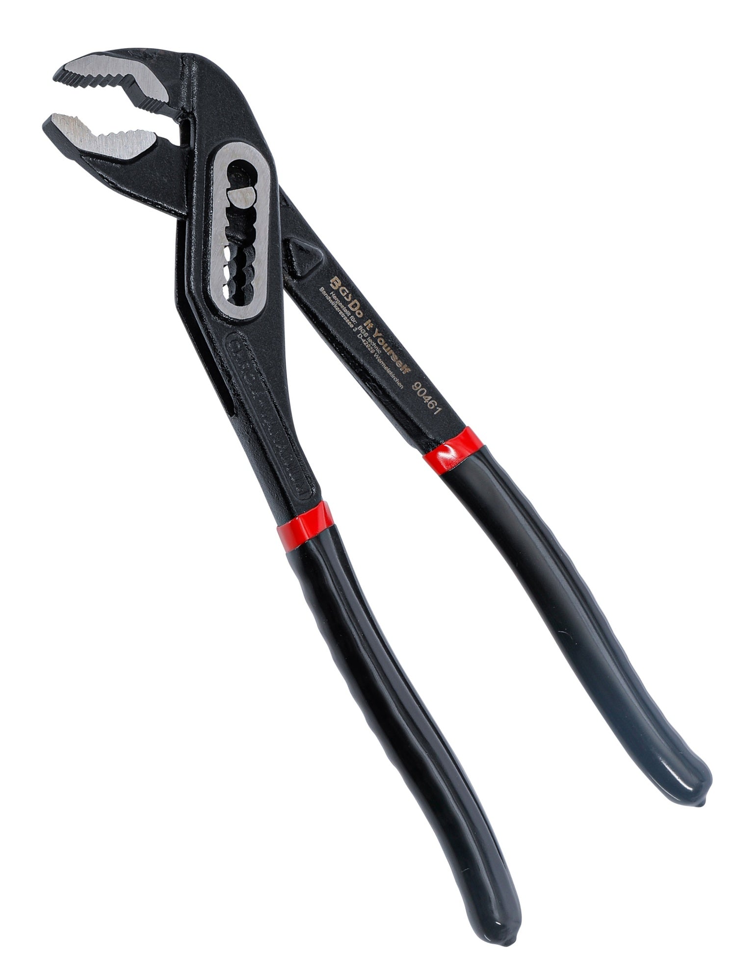 BGS DIY 90461 Wasserpumpenzange mit Durchsteckgewerbe Länge 250mm