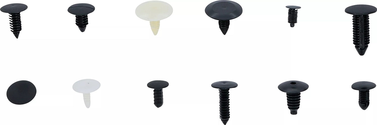 BGS 9055 Sortiment Tannenbaumclips für GM, VW, Chrysler, BMW, Nissan Ford 340 teilig