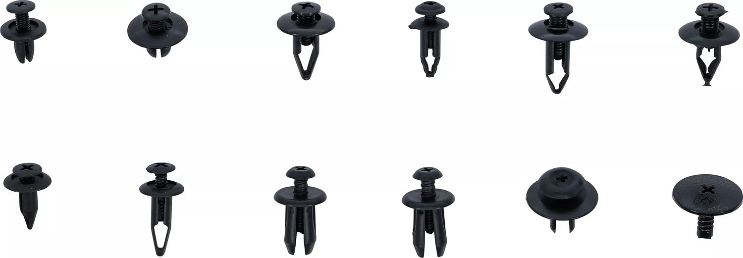 BGS 9057 Sortiment Kunststoff Spreizclips für Mazda, Honda, Ford, Nissan, VW 240 teilig