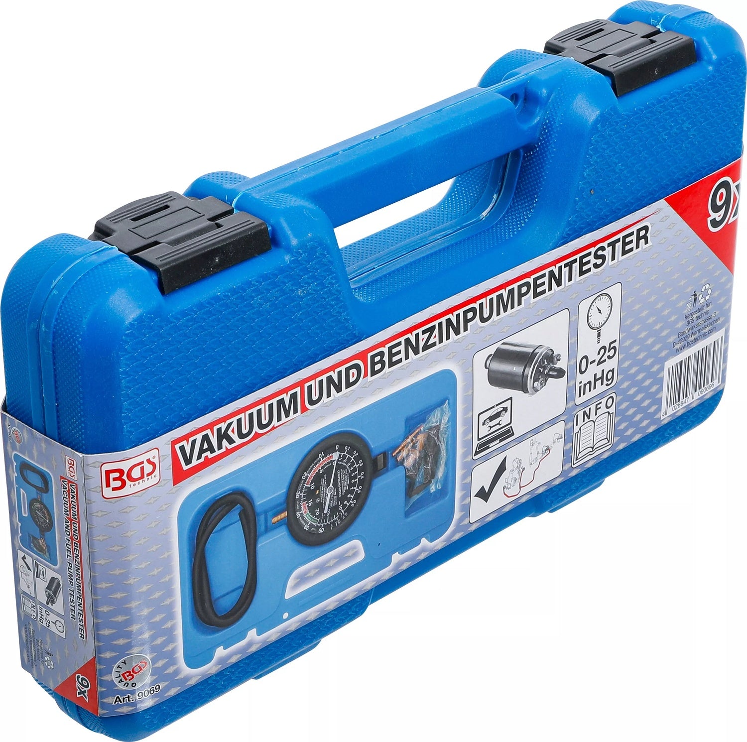 BGS 9069 Vakuum- und Benzinpumpentester