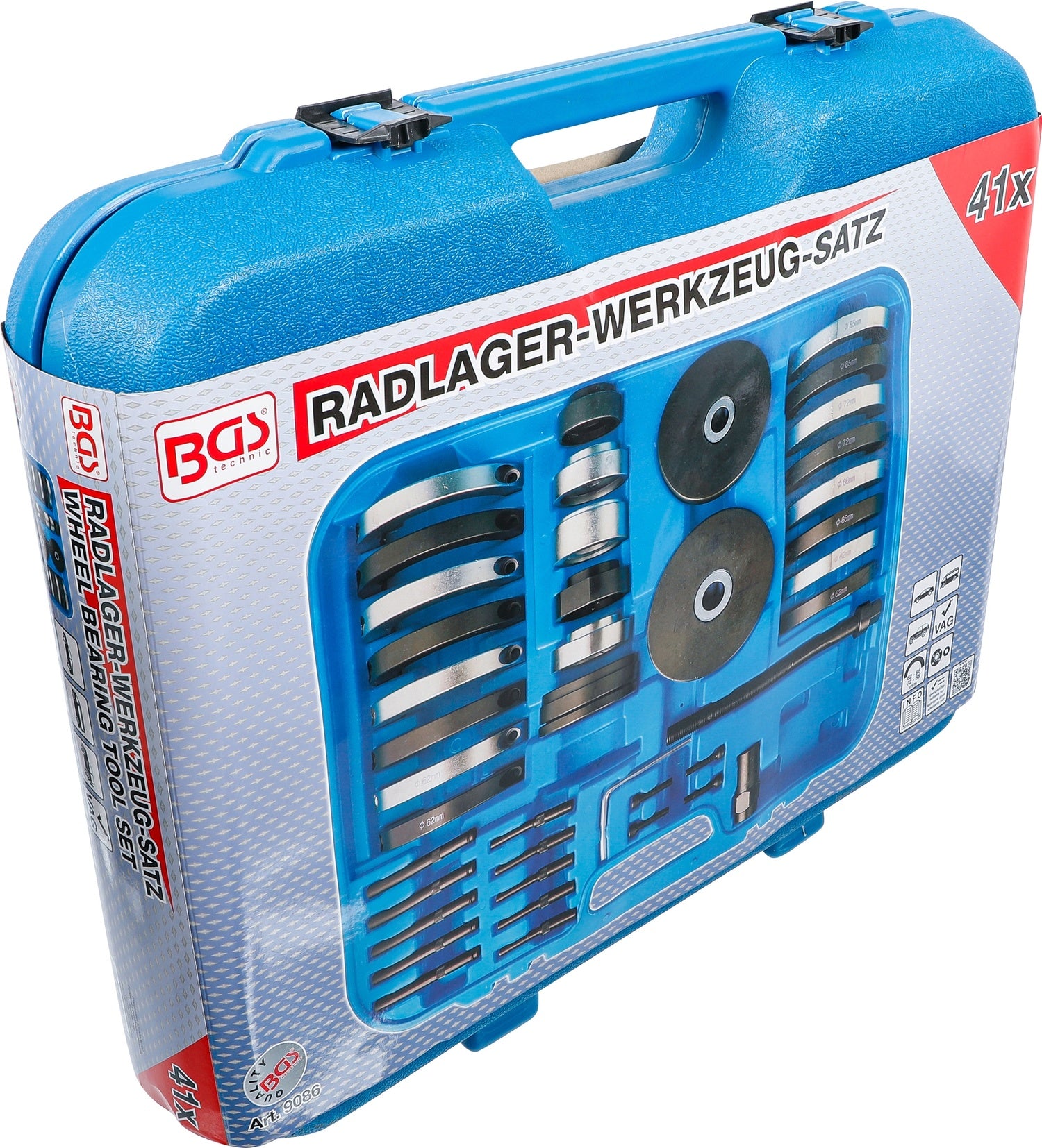 BGS 9086 Radlagerwerkzeug für Radlager Nabeneinheit VAG Ø 62 66 72 85mm