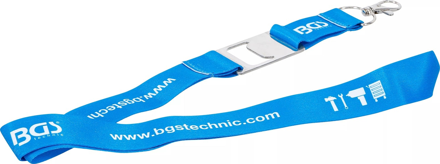 BGS 91021 BGS® Lanyard mit Flaschenöffner Schlüsselband Schlüsselanhänger