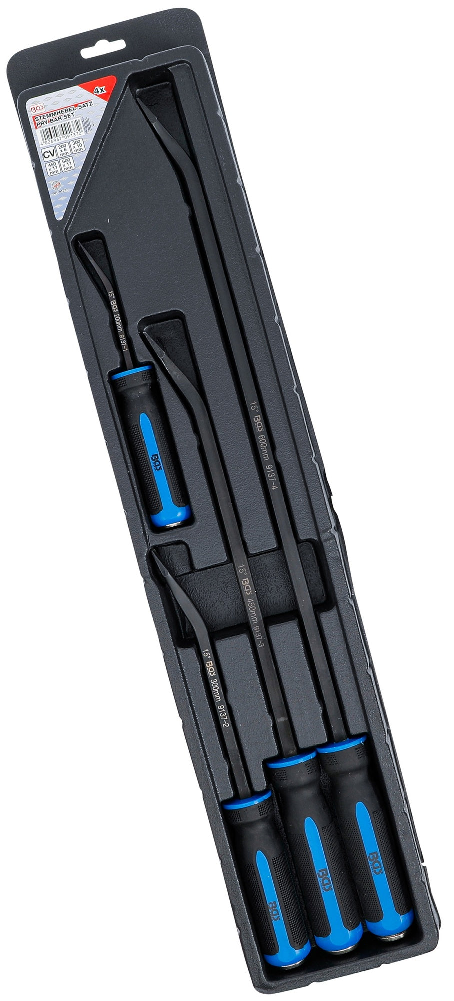 BGS 9137 Satz Stemmhebel gehärtet 4 teilig