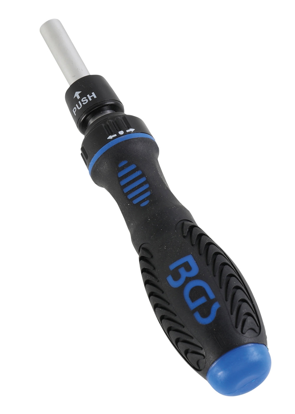 BGS 9150 Ratschen Drehgriff für Bits umschaltbar Innensechskant 6,3mm (1/4")