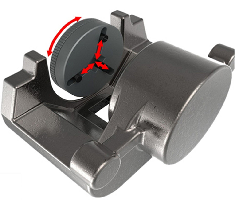 BGS 9159 Satz Universal Bremskolbenrückstell Werkzeug Links- und Rechtsgewinde