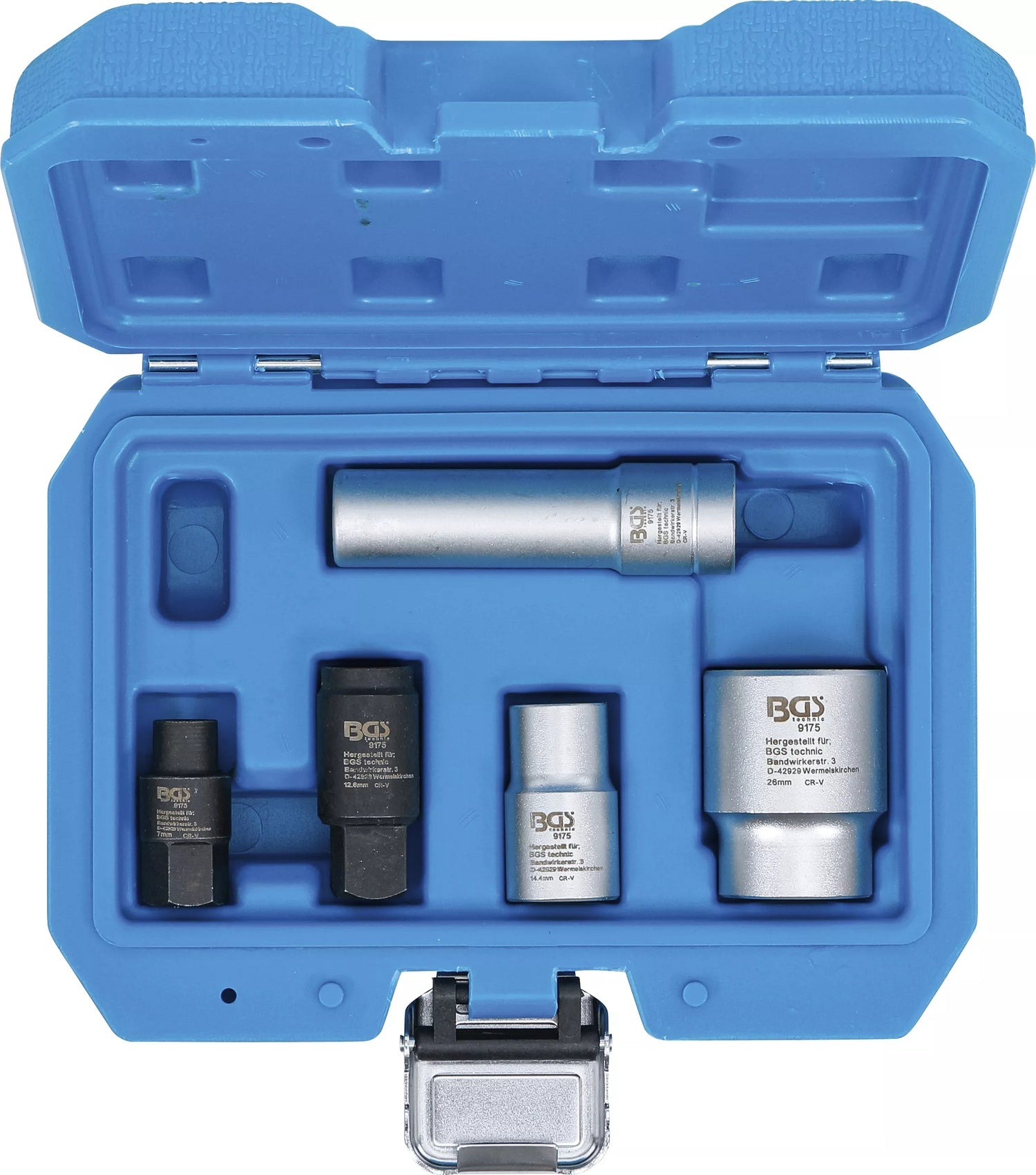 BGS 9175 Satz Steckschlüsseleinsätze Nüsse für Bosch VE-Pumpen 5 teilig