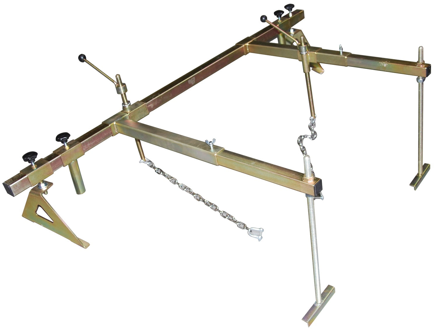 BGS 9237 Motortraverse mit 4-Punkt Abstützung 510 - 845mm 315kg