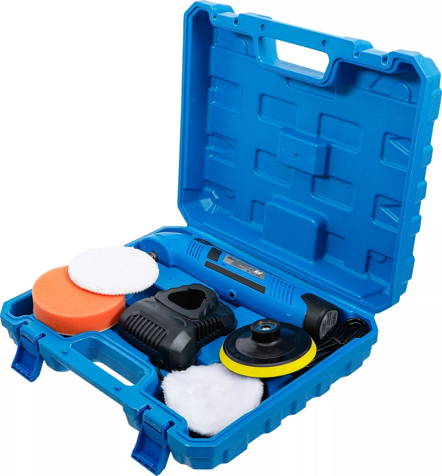 BGS 9259 Akku Poliermaschine mit Zubehör im Koffer Ø100mm 10,8 V Li-