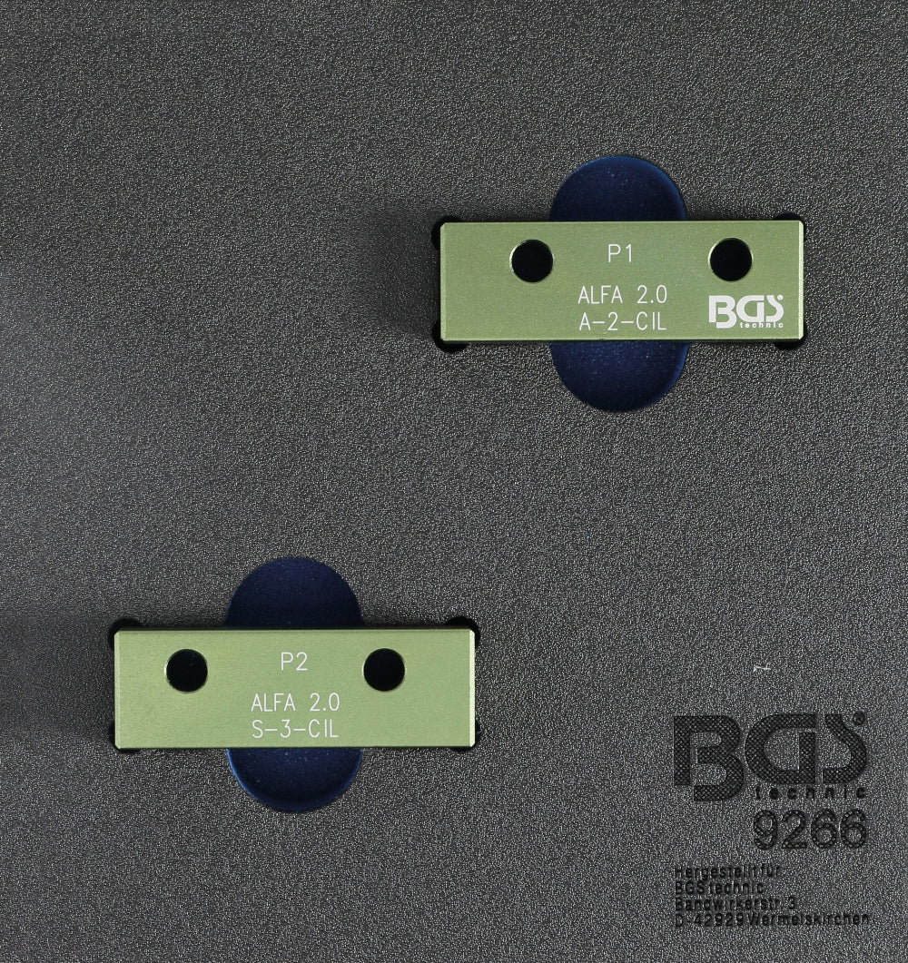 BGS 9266 Satz Arretierwerkzeug für Nockenwellen für Alfa Romeo 2.0L 16V JTS