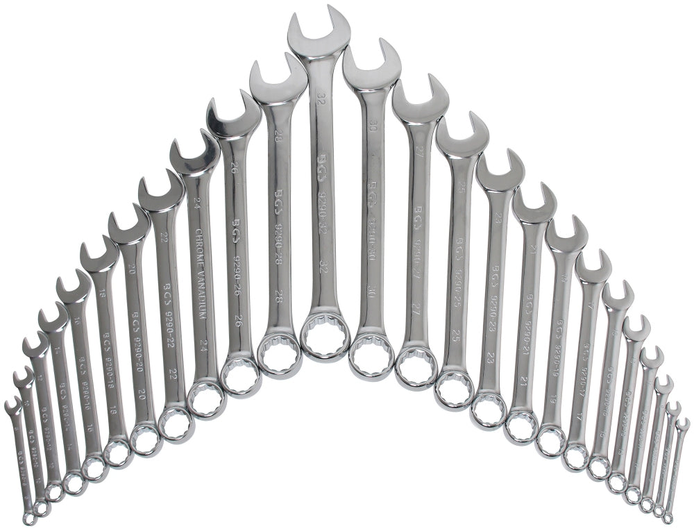 BGS 9290 Satz Ringmaulschlüssel SW 6 - 32mm metrisch 25 teilig