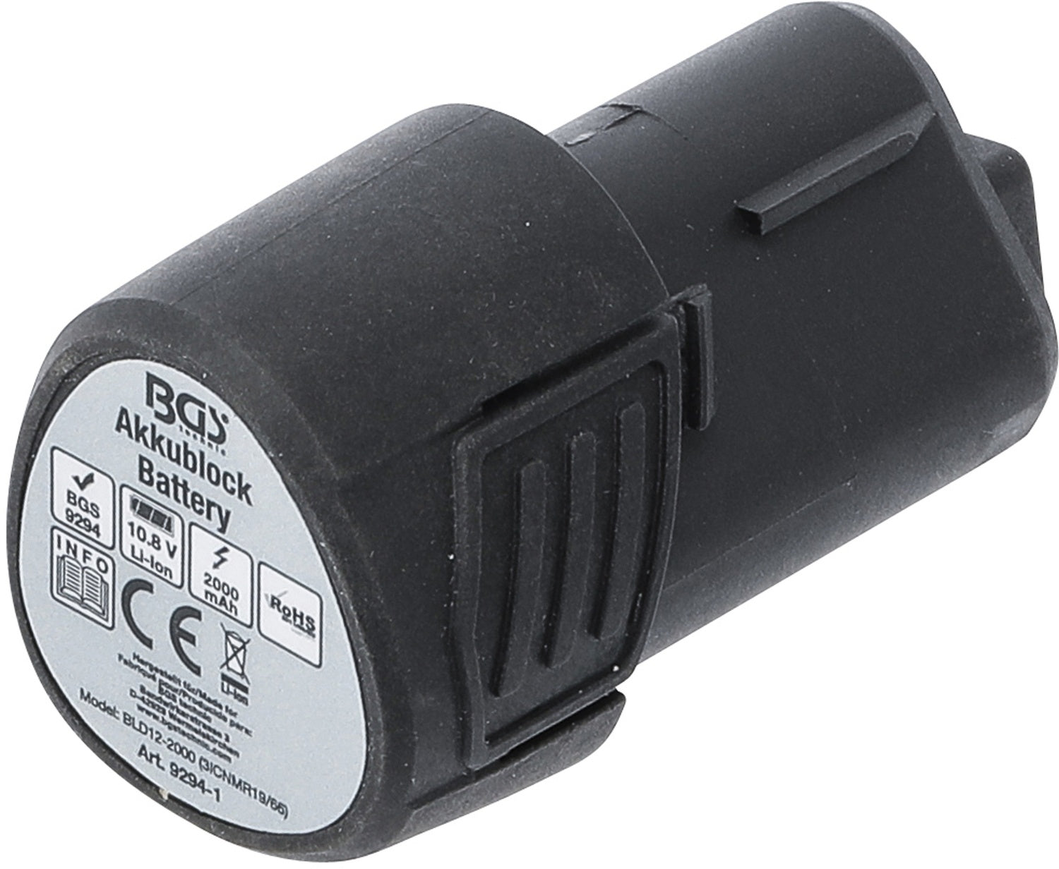 BGS 9294-1 Ersatzakku Li-Ion 10,8 Volt 2,0 Ah für Artikel 9294