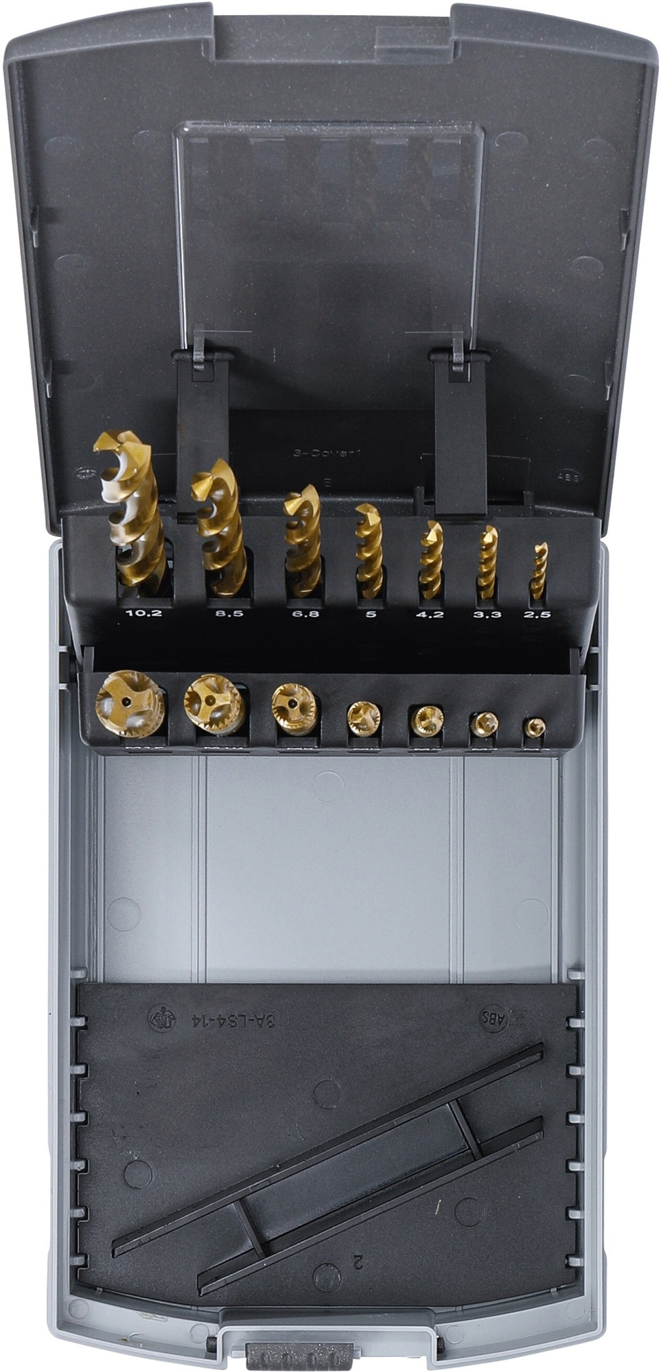 BGS 9296 Spiralbohrer- und Gewindebohrersatz 14 teilig