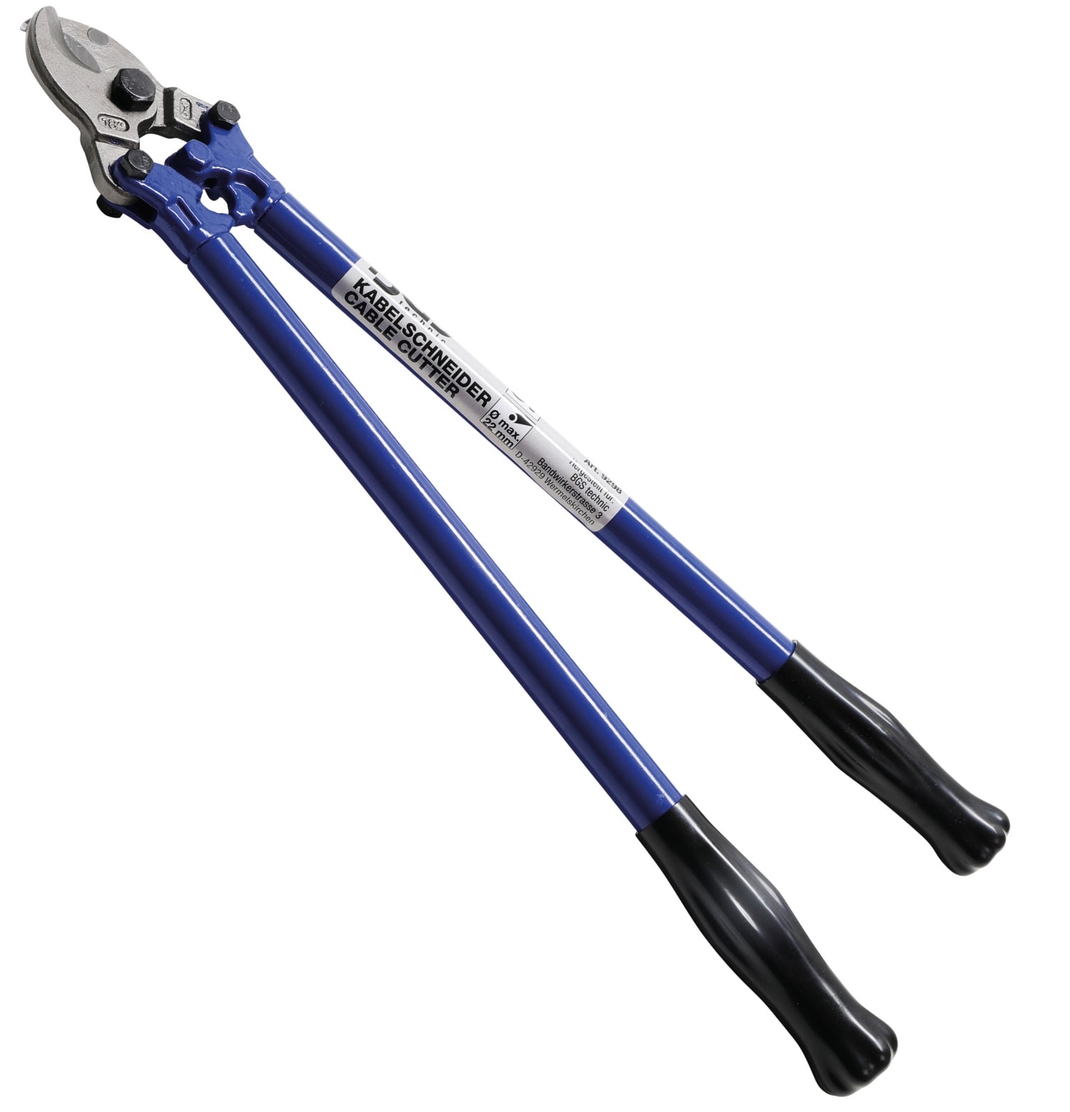 BGS 9298 Kabelschneider mit gehärteten Backen Länge 450mm Ø22mm