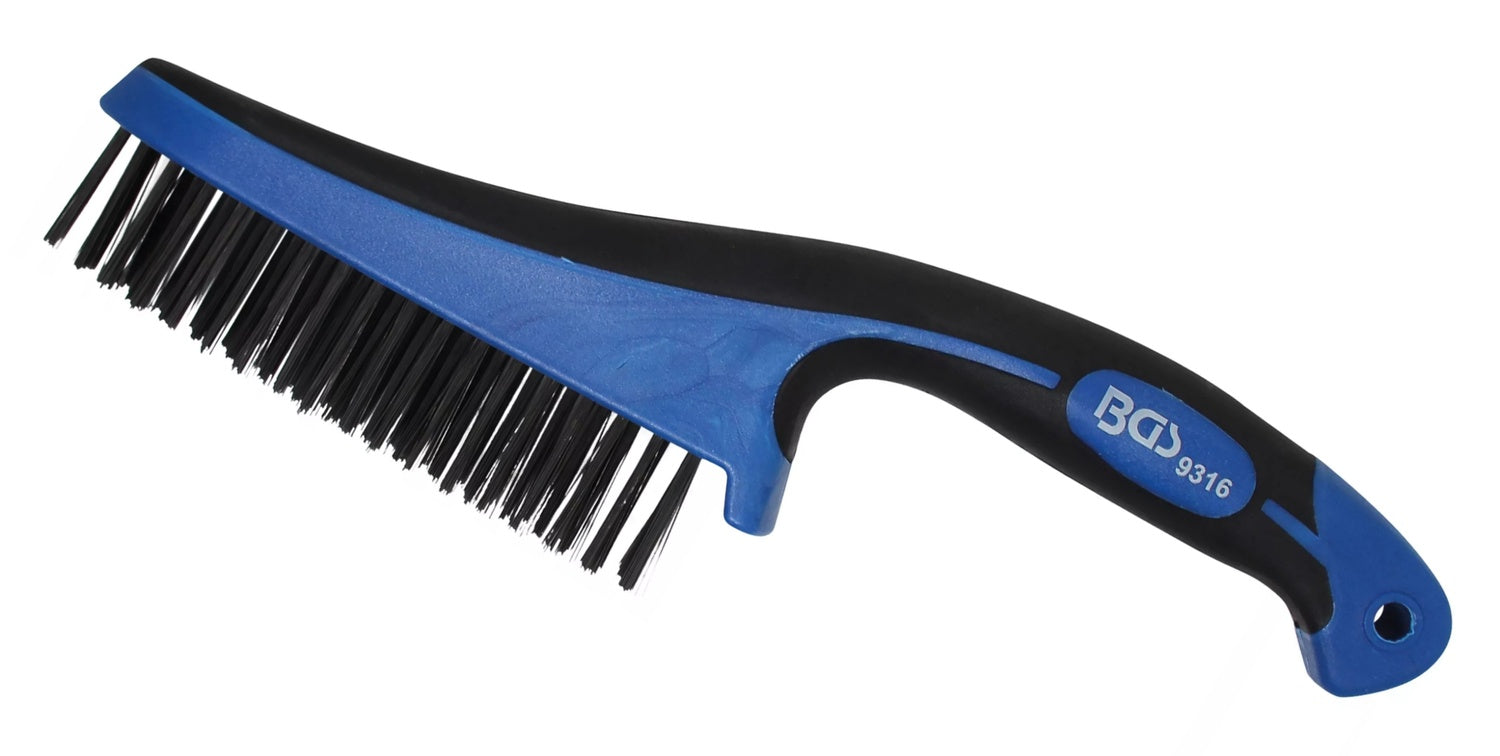 BGS 9316 Drahtbürste mit Kunststoffgriff Länge 282mm