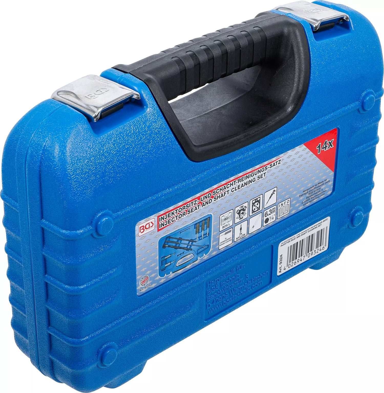 BGS 9324 Satz zum Reinigen Injektorsitz Injektorschacht Motoren