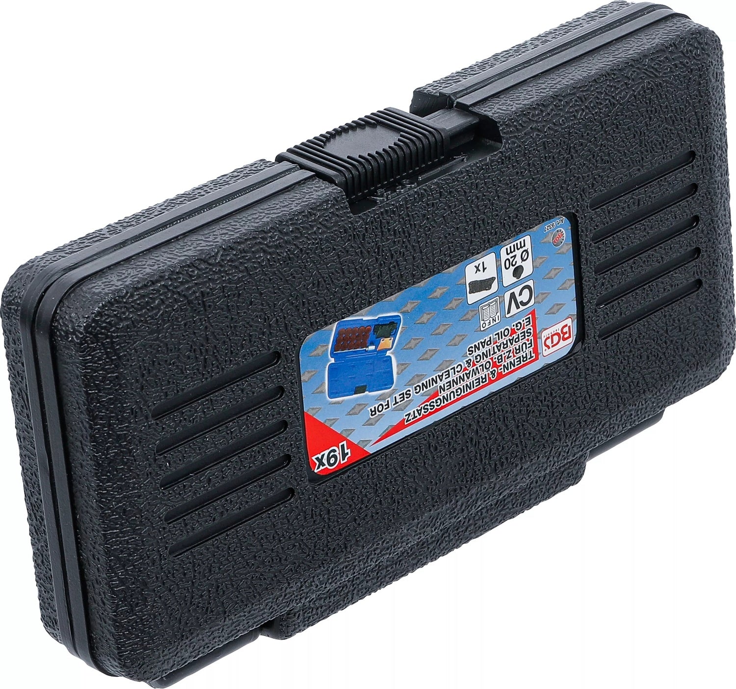 BGS 9327 Trennwerkzeug Reinigungswerkzeug für Ölwannen 19 teilig