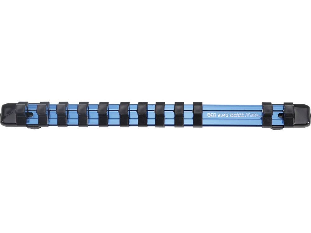 BGS 9343 Halteschiene magnetisch für 12 Nüsse mit Antrieb 10mm (3/8")
