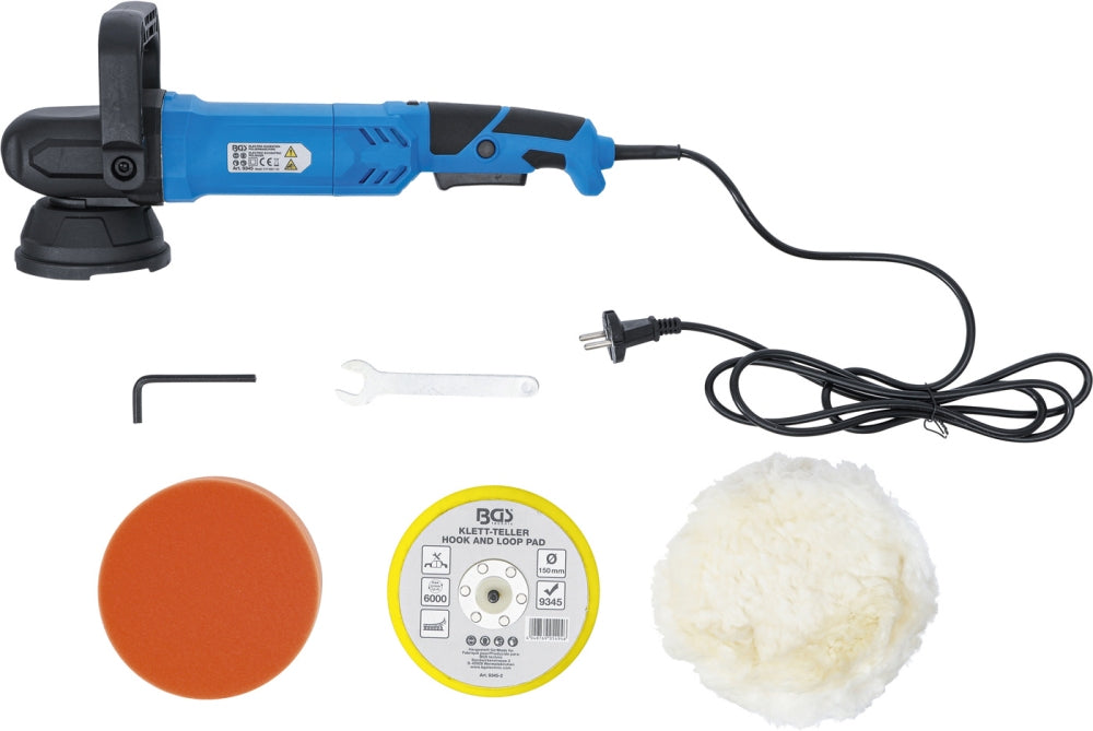 BGS 9345 Elektro Poliermaschine Exzenter max. 6000 U/min 900 W
