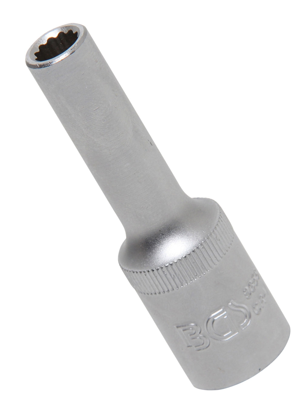 BGS 9356 Nuss / Stecknuss / Steckschlüsseleinsatz Zwölfkant tief SW 8mm Antrieb 12,5mm (1/2")