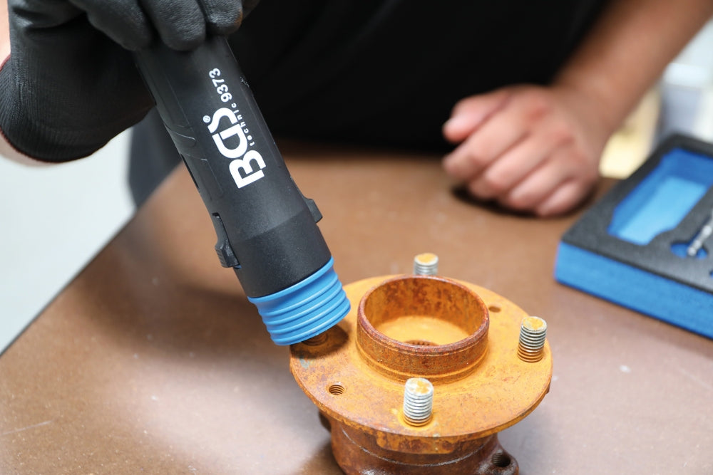 BGS 9373 Satz Reinigungsbürsten für Stehbolzen und Radmutternbolzen Werkstattwageneinlage 1/6