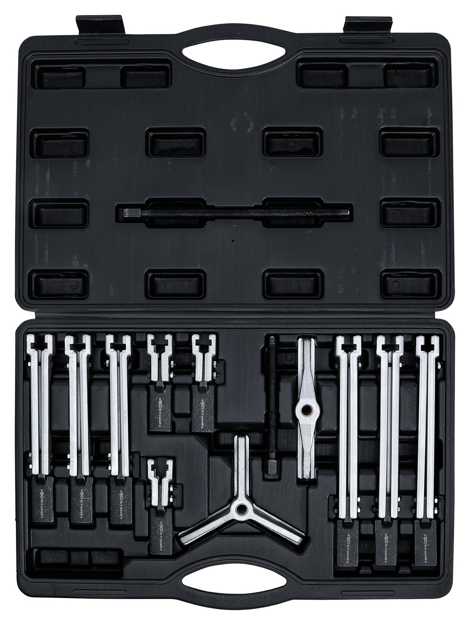 BGS DIY 94 Satz Abzieher für Innen- und Aussenlager 2- & 3-armig 12 teilig