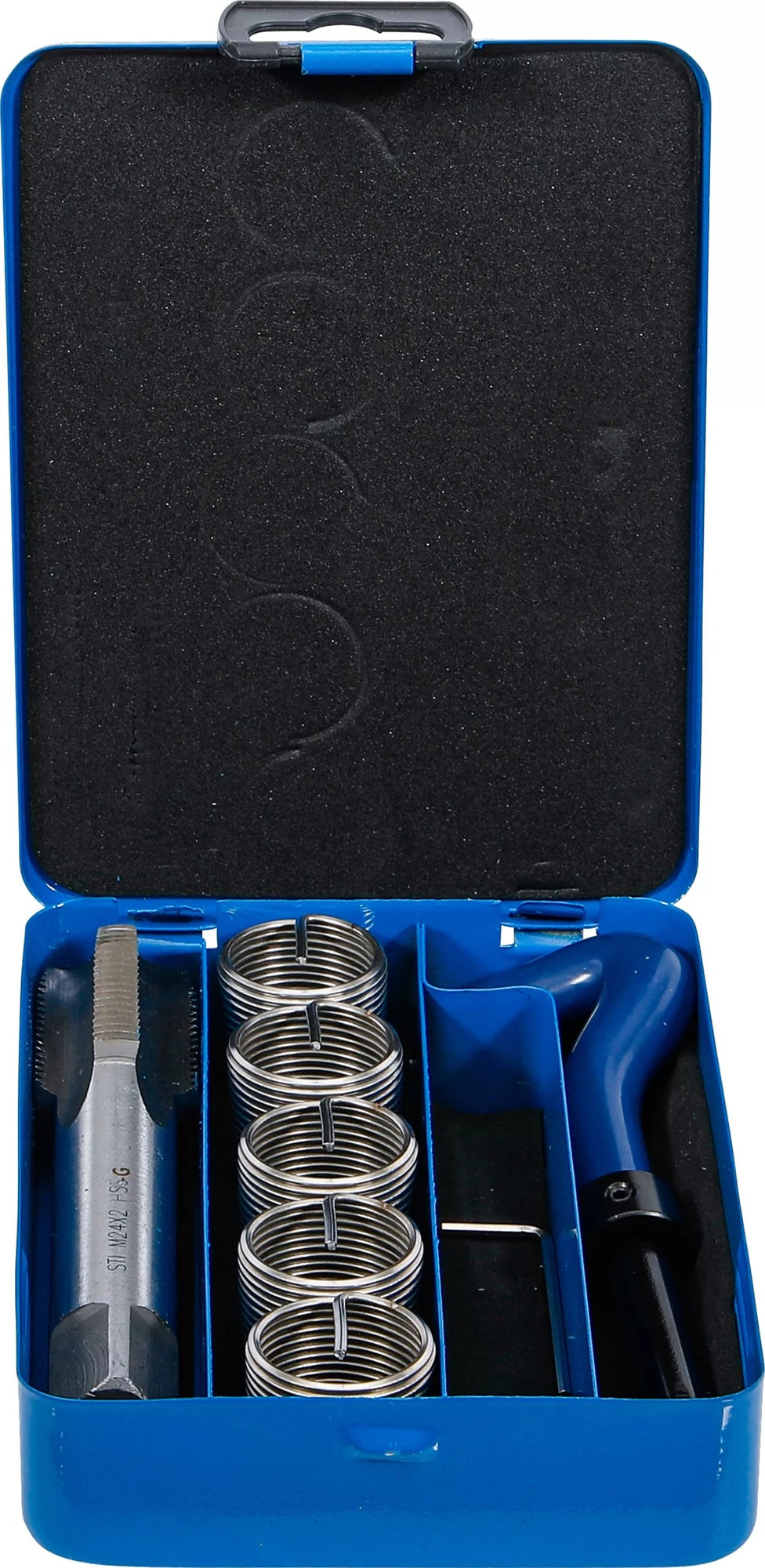 BGS 9438 Satz Gewindereparatur M24 x 2,0 - 7 teilig in Box