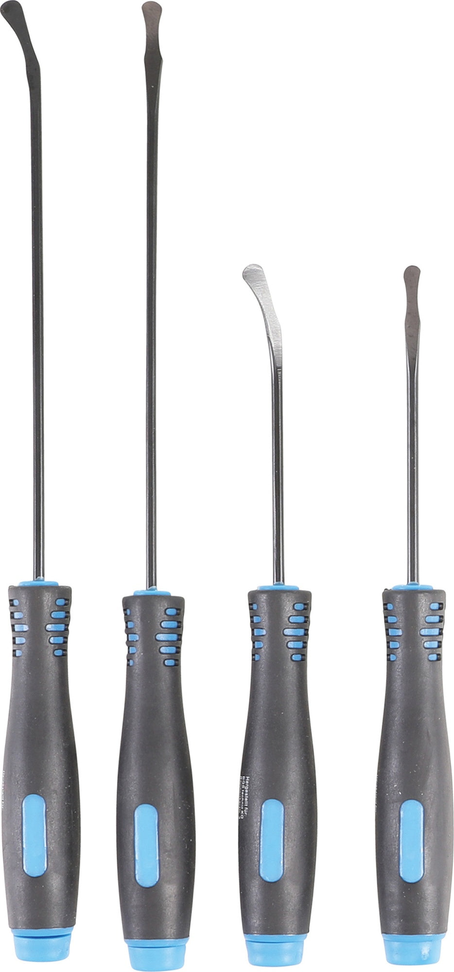 BGS 9439 Satz Haken gerade und abgewinkelte Ausführung mit abgerundeten Spitzen 4 teilig