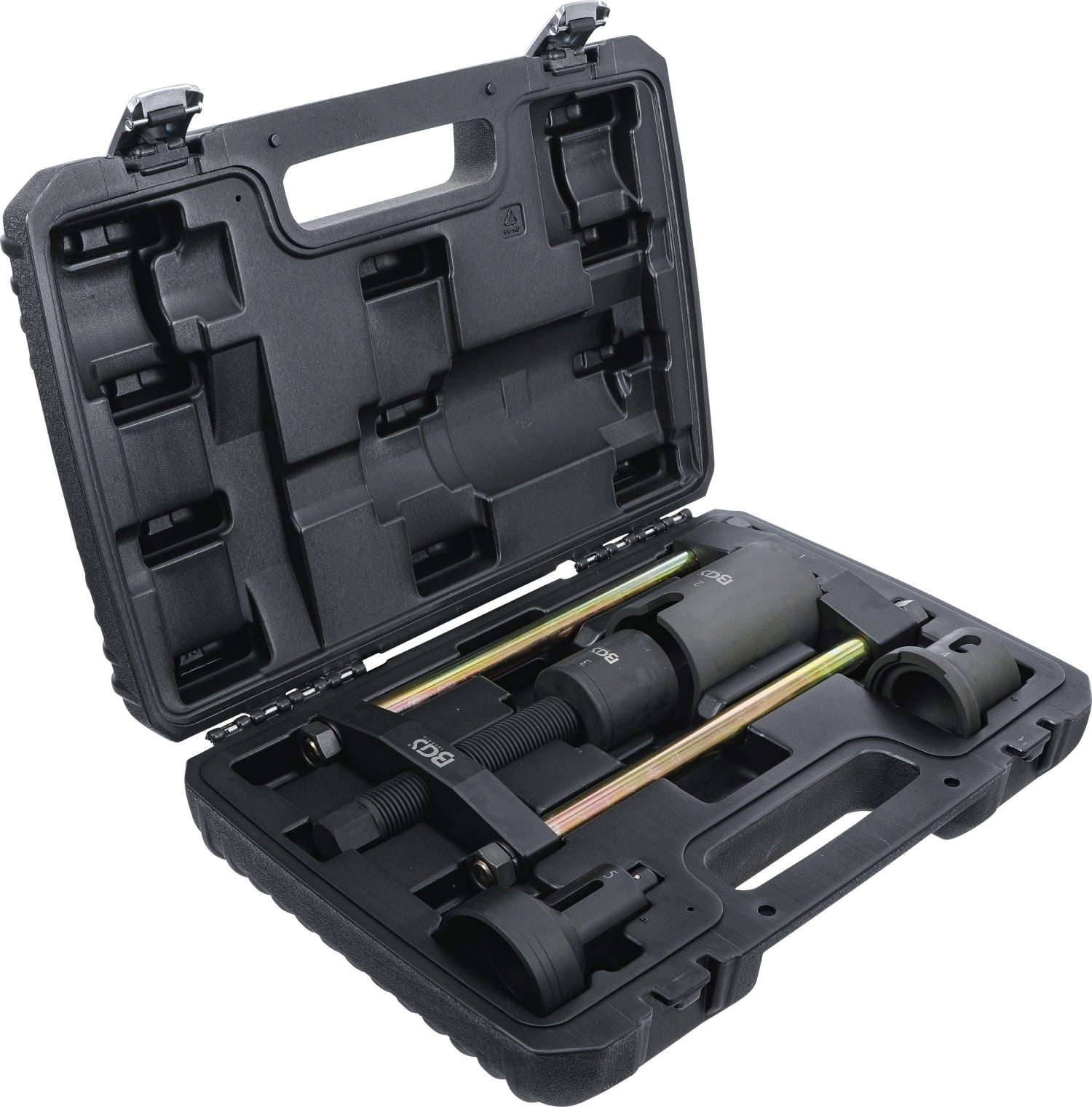 BGS 9444 Satz Werkzeug zum Wechseln des hinteren Längslenker-Silentlagers für Ford Mazda Volvo