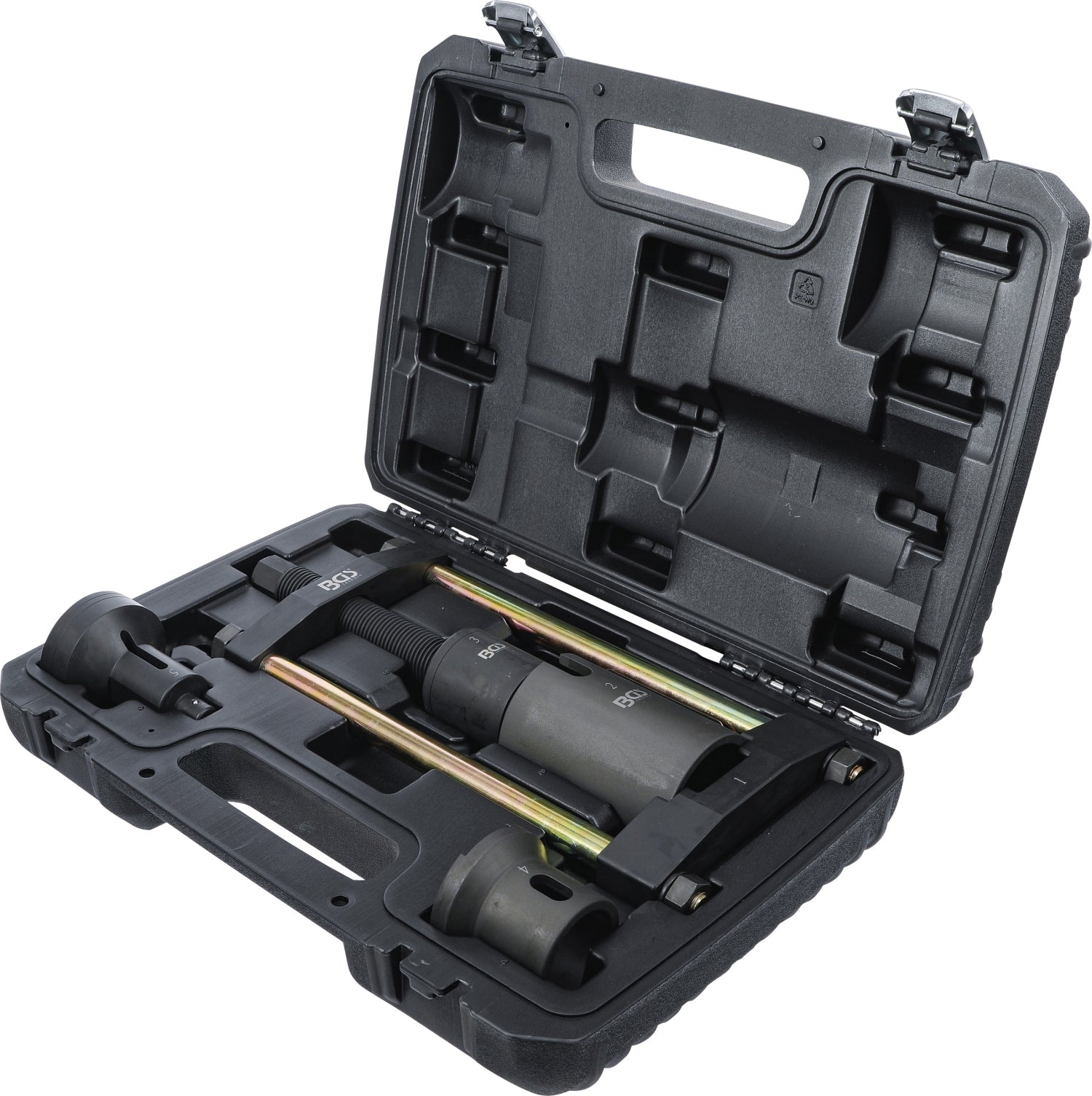 BGS 9444 Satz Werkzeug zum Wechseln des hinteren Längslenker-Silentlagers für Ford Mazda Volvo