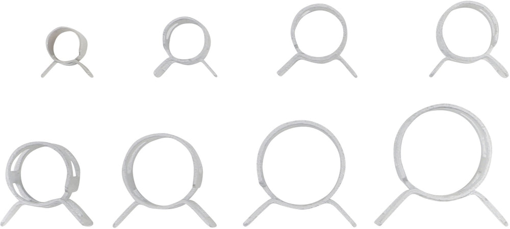 BGS 9475 Sortiment Federband Schlauchklemmen 80 teilig