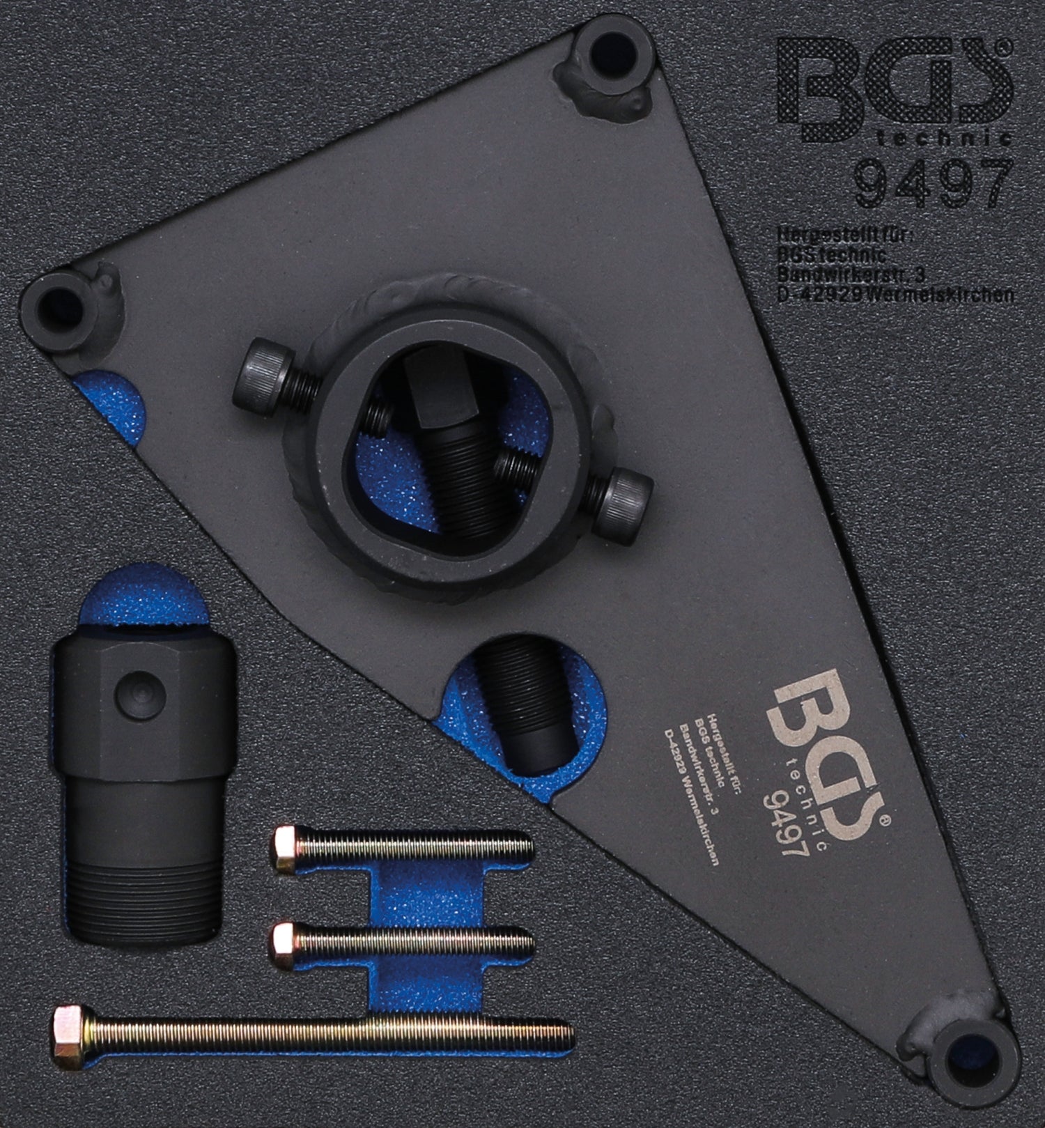 BGS 9497 Abzieher für Kettenrad der Hochdruckpumpe Hyundai Kia Werkstattwageneinlage 1/6